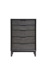 Florian Gray Panel Upholstered Bedroom Set