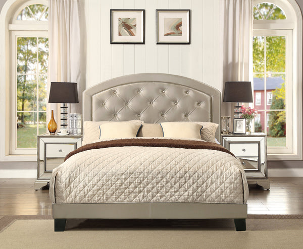 Gaby Gold Full Platform Bed