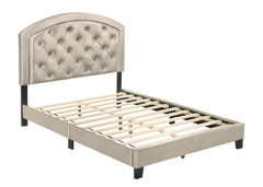 Gaby Gold Full Platform Bed