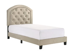 Gaby Gold Twin Platform Bed