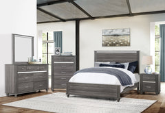 Gaston Gray Panel Bedroom Set