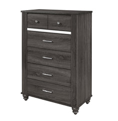 Gaston Gray Panel Bedroom Set
