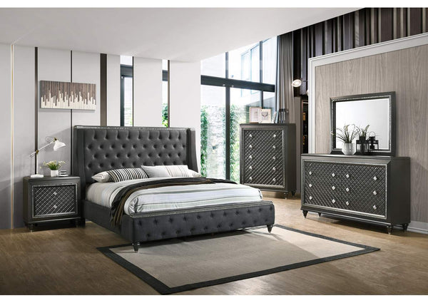 Giovani Dark Gray Dresser