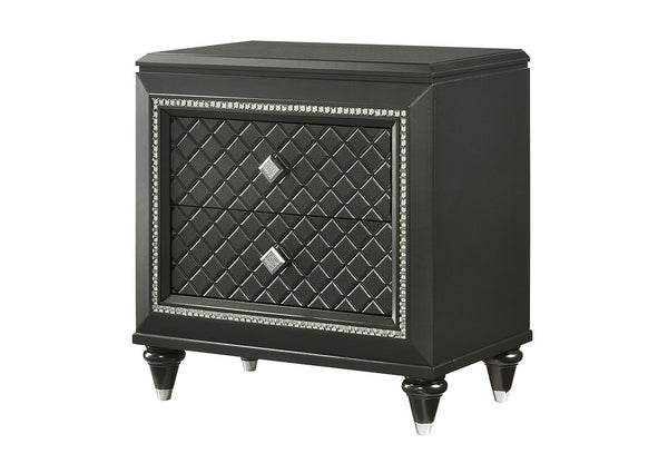 Giovani Dark Gray Nightstand