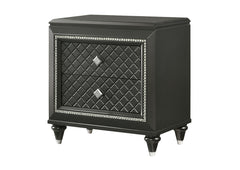Giovani Dark Gray Nightstand