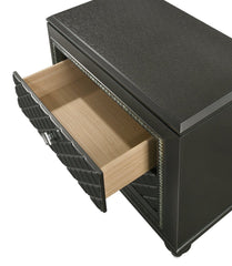 Giovani Dark Gray Nightstand