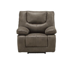 Acme Harumi Power Motion Recliner in Gray Leather-Aire 54897