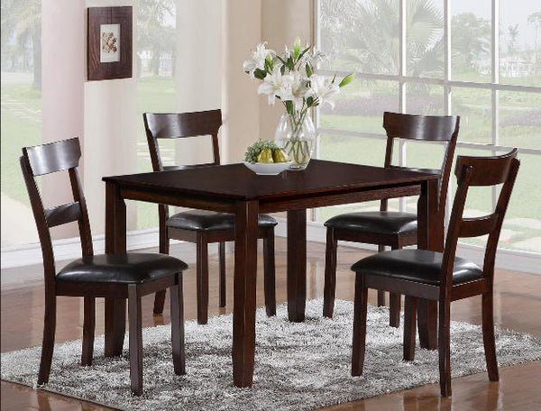 Henderson Brown 5-Piece Dining Room Set