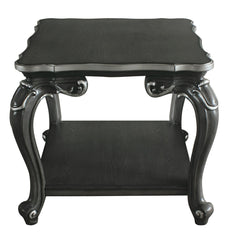 Acme Furniture House Delphine End Table in Charcoal 88832
