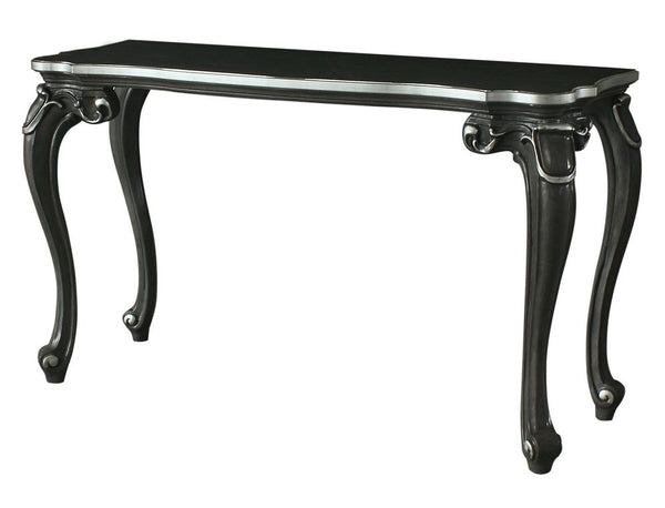 Acme Furniture House Delphine Sofa Table in Charcoal 88833