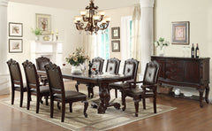 Kiera Brown Formal Dining Set