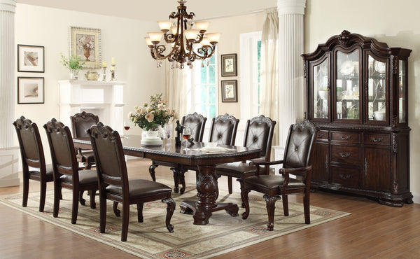 Kiera Brown Formal Dining Set