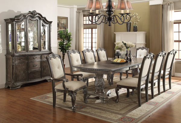 Kiera Gray Formal Dining Set