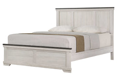 Leighton Two Tone Panel  Bedroom Set