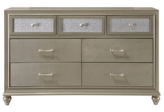 Lila Champagne Panel Bedroom Set