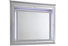 Lillian Silver LED Mirror