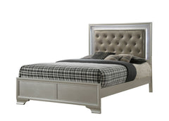 Lyssa Champagne LED Panel Bedroom Set