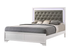 Lyssa Frost King LED Panel Bed