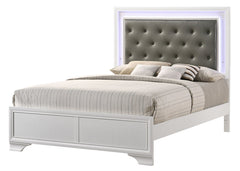 Lyssa Frost LED Panel  Bedroom Set