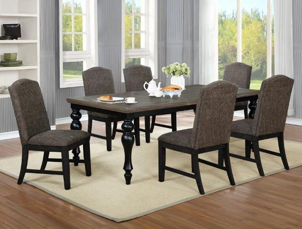 Mariella Brown Dining Room Set