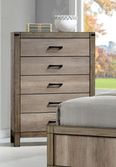 Matteo Light Brown Youth Panel Bedroom Set