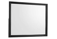 Micah Black LED Panel Bedroom Set