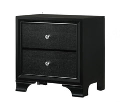 Micah Black Nightstand