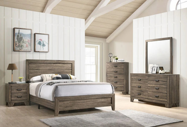 Millie Brown Panel Bedroom Set – SAMS MATTRESS & FURNITURE