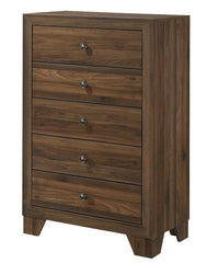 Millie Cherry Brown Youth Panel Bedroom Set