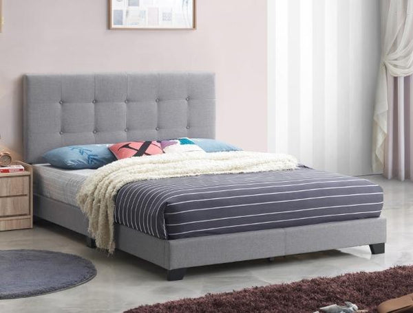 Rigby Gray Twin Platform Bed
