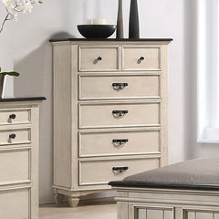 Sawyer Antique White/Brown Chest