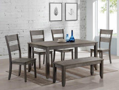 Sean Gray Melamine Dining Room Set