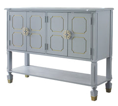 Acme Furniture House Marchese Server in Pearl Gray 68864