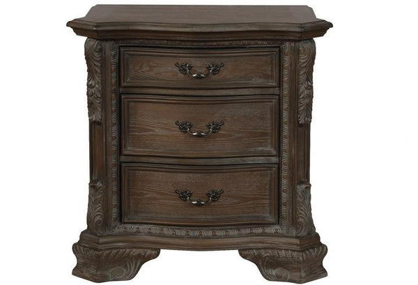 Sheffield Antique Gray Nightstand