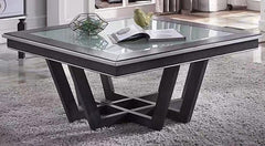 Acme Furniture House Beatrice Square Coffee Table in Charcoal 88810