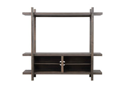 Tacoma Brown 65" Entertainment Center