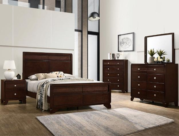 Tamblin Cherry Panel Bedroom Set