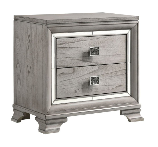 Vail Gray Nightstand