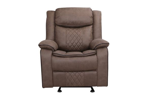 Weston Brown 3-Piece Reclining Living Room Set