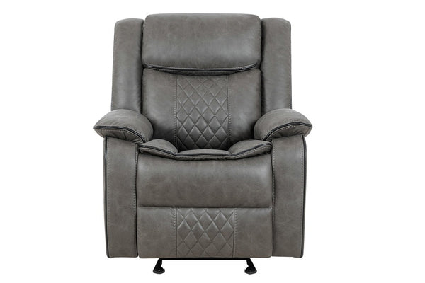 Weston Gray 3-Piece Reclining Living Room Set